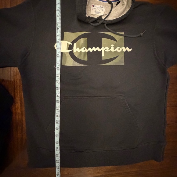Men's Champion Authentic Athleticwear Hoodie Camouflaged camo Box, Size Large - Picture 11 of 12